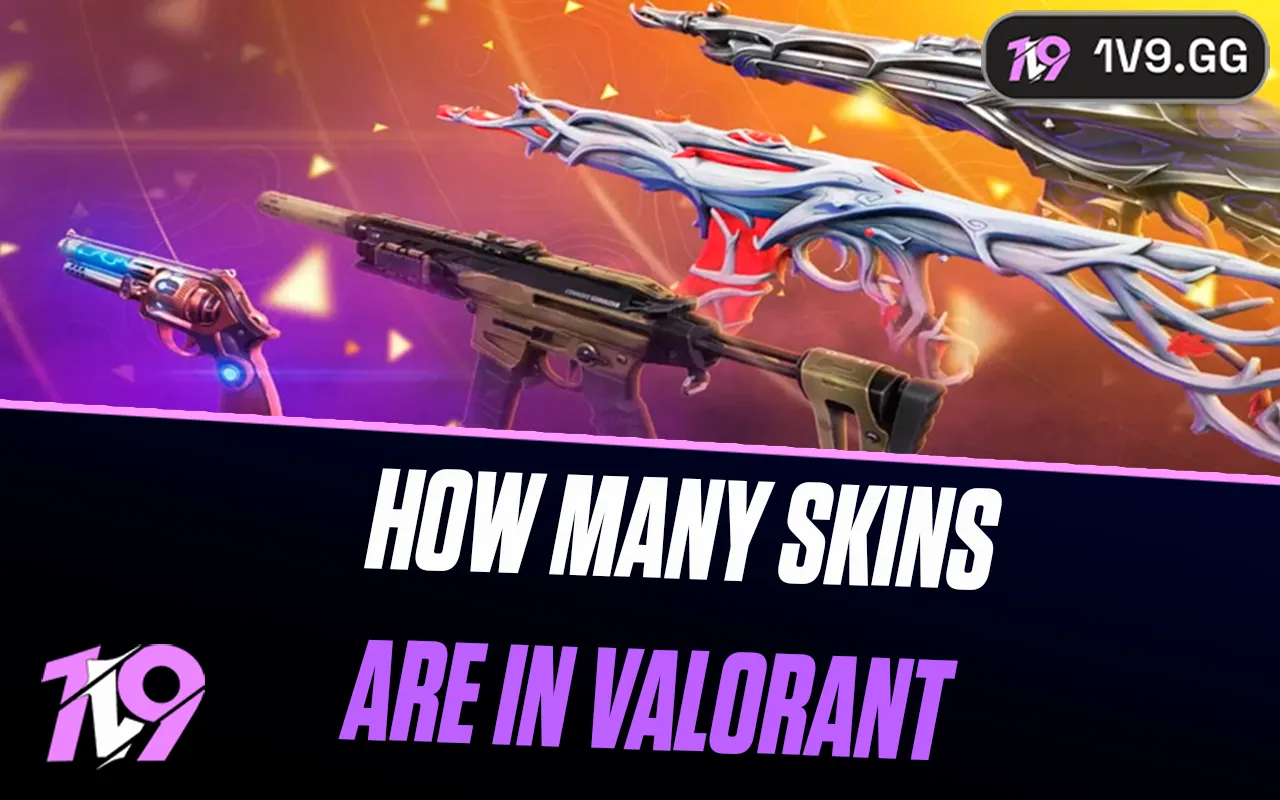 Total Number of Skins in Valorant